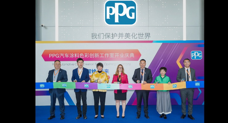 PPG Opens Automotive Coatings Color Innovation Studio in China