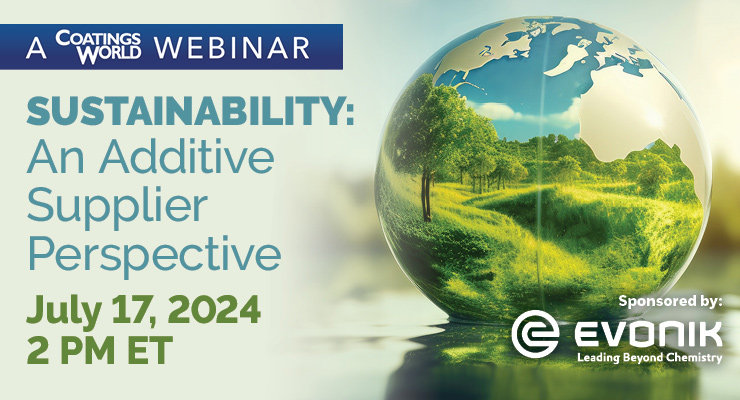 Sustainability: An Additive Supplier Perspective