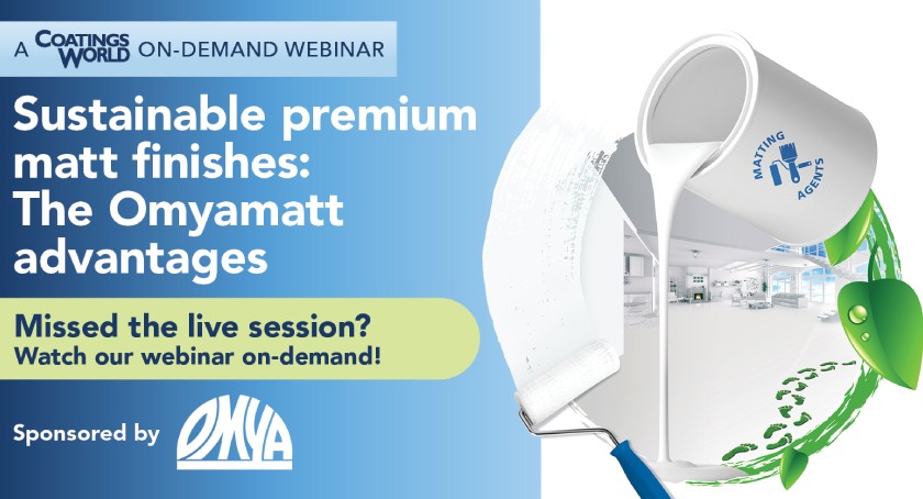 Sustainable premium matt finishes: The Omyamatt advantages