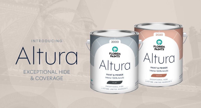 Florida Paints Introduces Altura Interior Paint & Primer