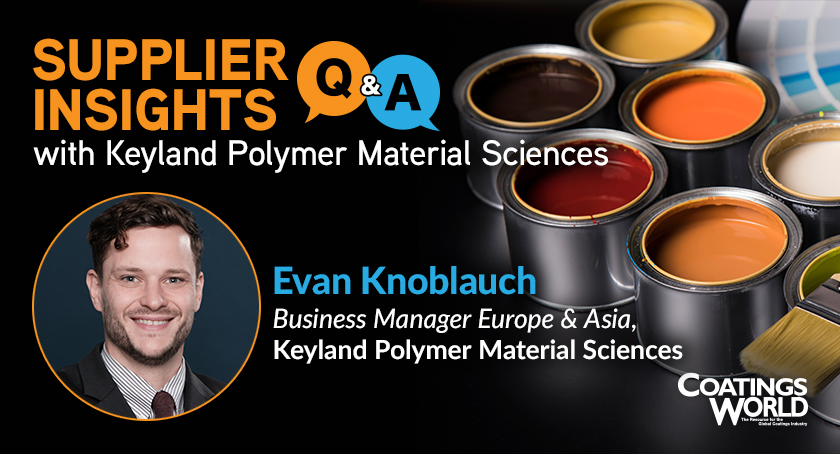 Coatings World Q&A with Keyland Polymer Material Sciences: “UV Curable Resin Solutions for Powder Coatings, Inks, and Specialty Applications”