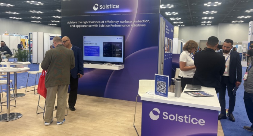 Solstice exhibits its innovative portfolio of additives for the paint and coatings industry at booth 2454 at the ACS. 