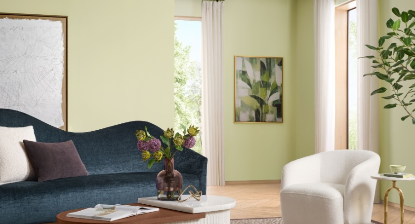 Sherwin-Williams, HGTV Home by Sherwin-Williams Choose Celery as 2027 Color of t...